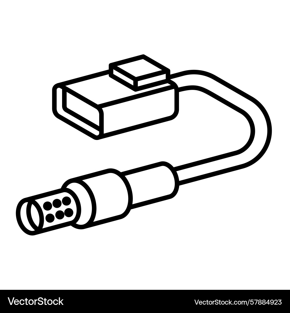 Sensor o2 Vector Image