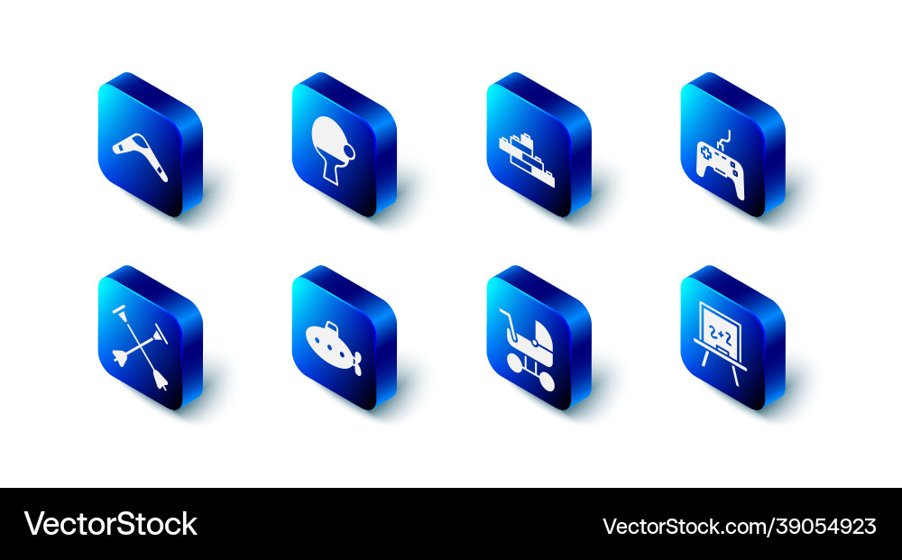 Set racket and ball toy building block bricks Set racket and ball toy building block bricks vector image