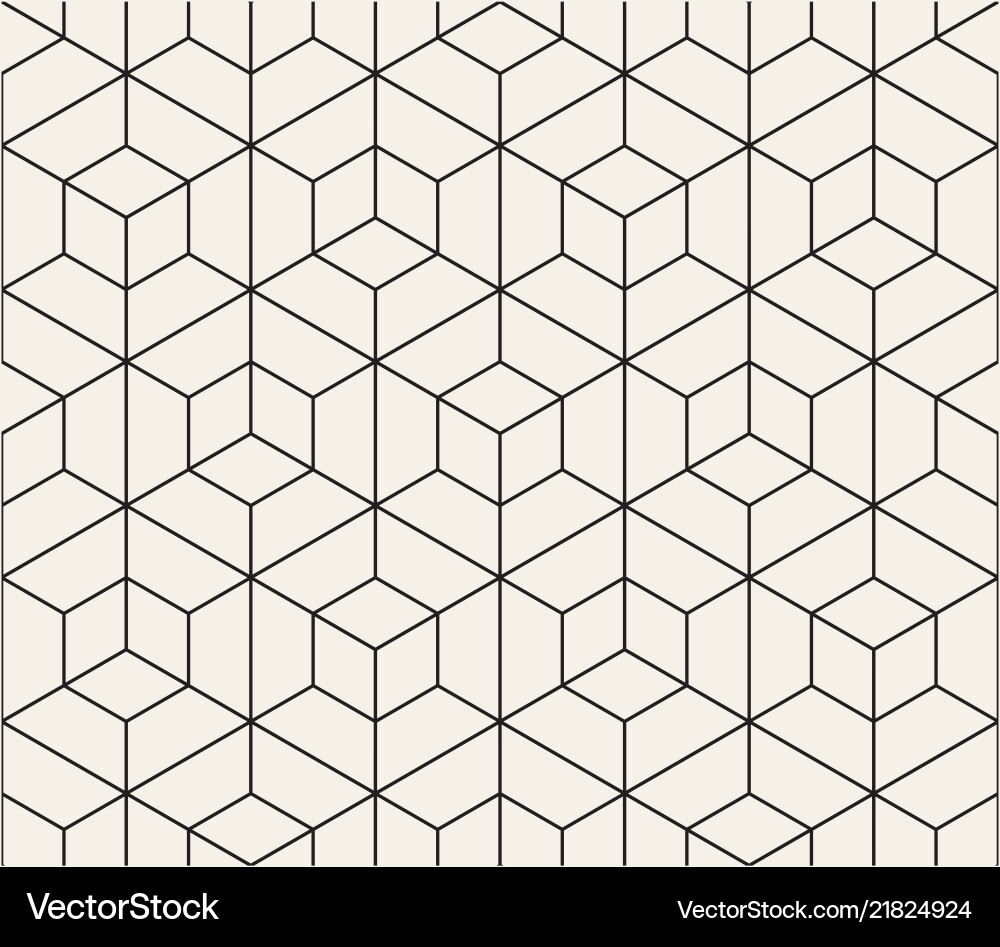 Geometric Lattice Pattern vector image