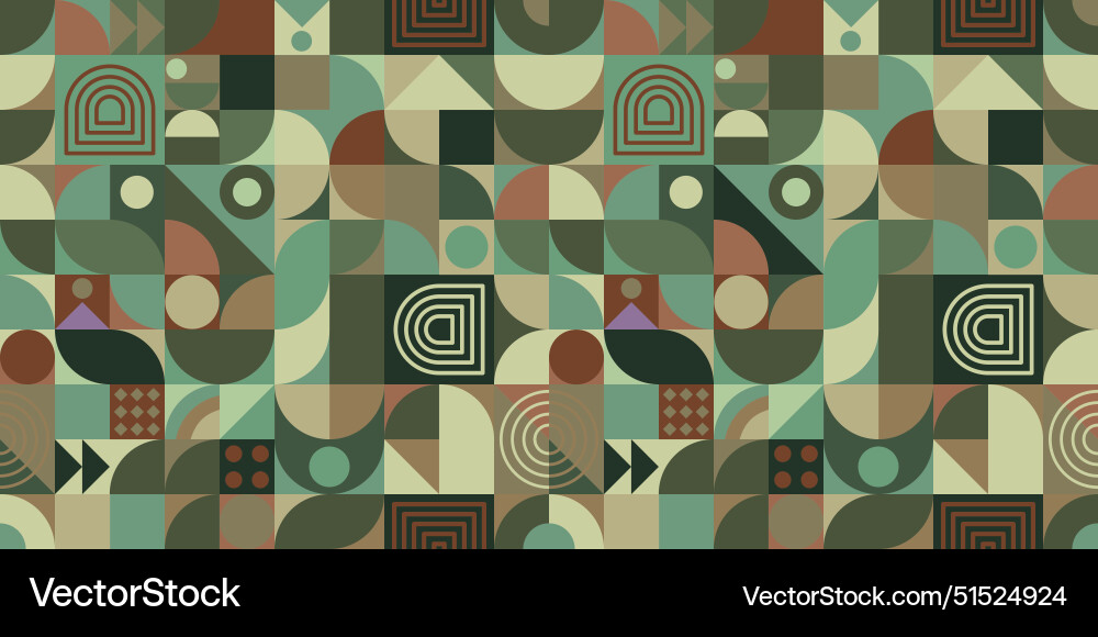 Geometric poster with simple shape and pattern Geometric poster with simple shape and pattern vector image