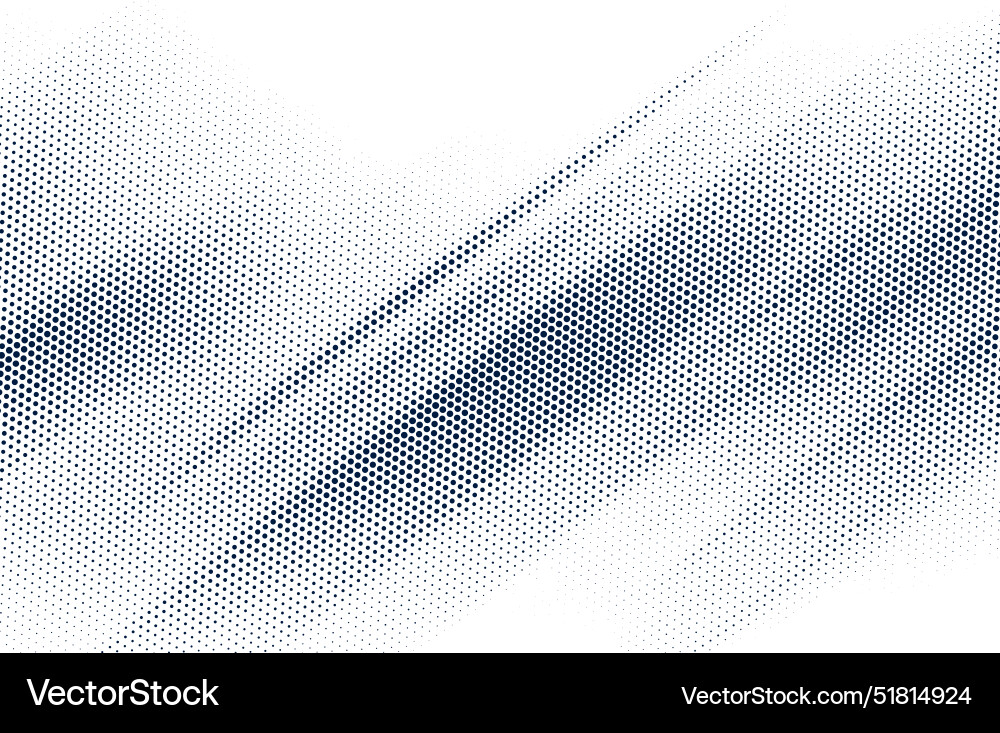Halftone Dots Gradient Background Vector Image