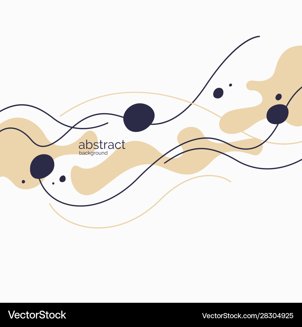Abstract Background with Lines and Shapes vector image