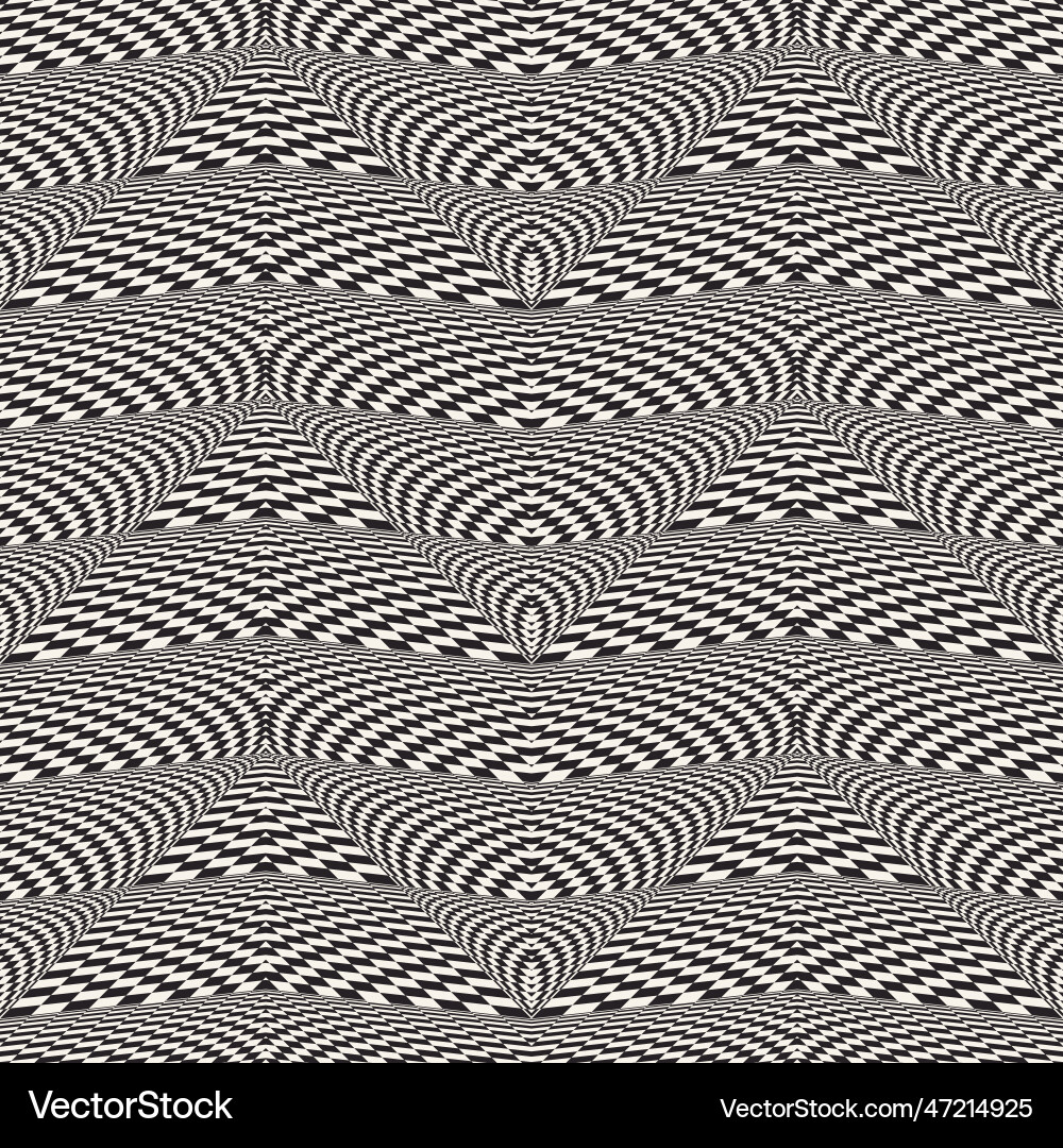 Monochrome glitch effect textured chevron pattern Monochrome glitch effect textured chevron pattern vector image