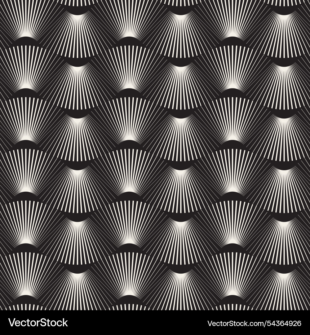 Seamless pattern repeating geometric elements Vector Image