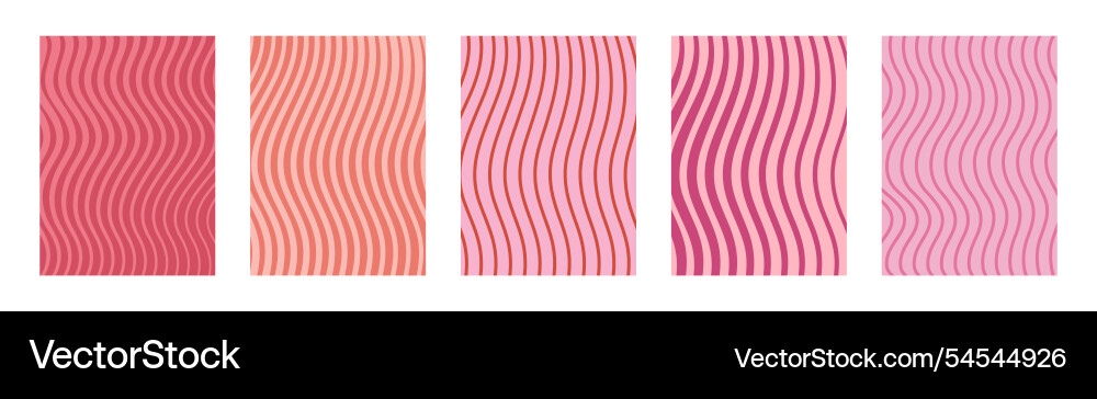 Wavy lines pattern Vector Image