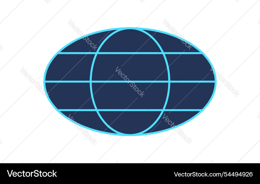 Y2k mesh globe logo Y2k mesh globe logo vector image