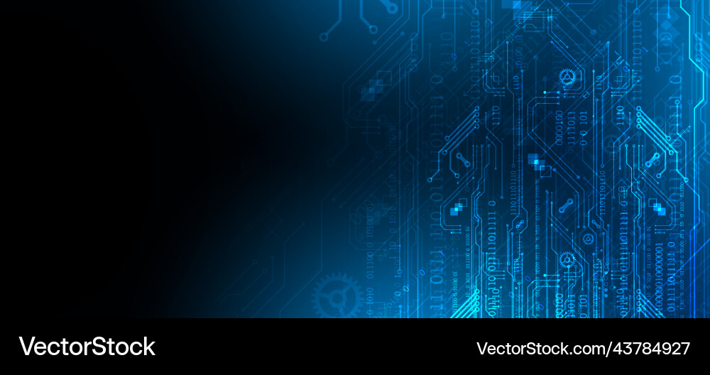 Abstract background on technological Abstract background on technological vector image