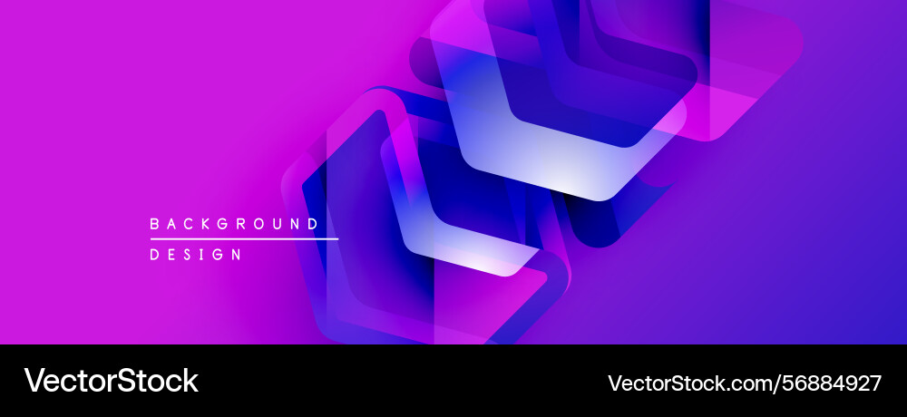 Abstract geometric shapes overlap creating Abstract geometric shapes overlap creating vector image