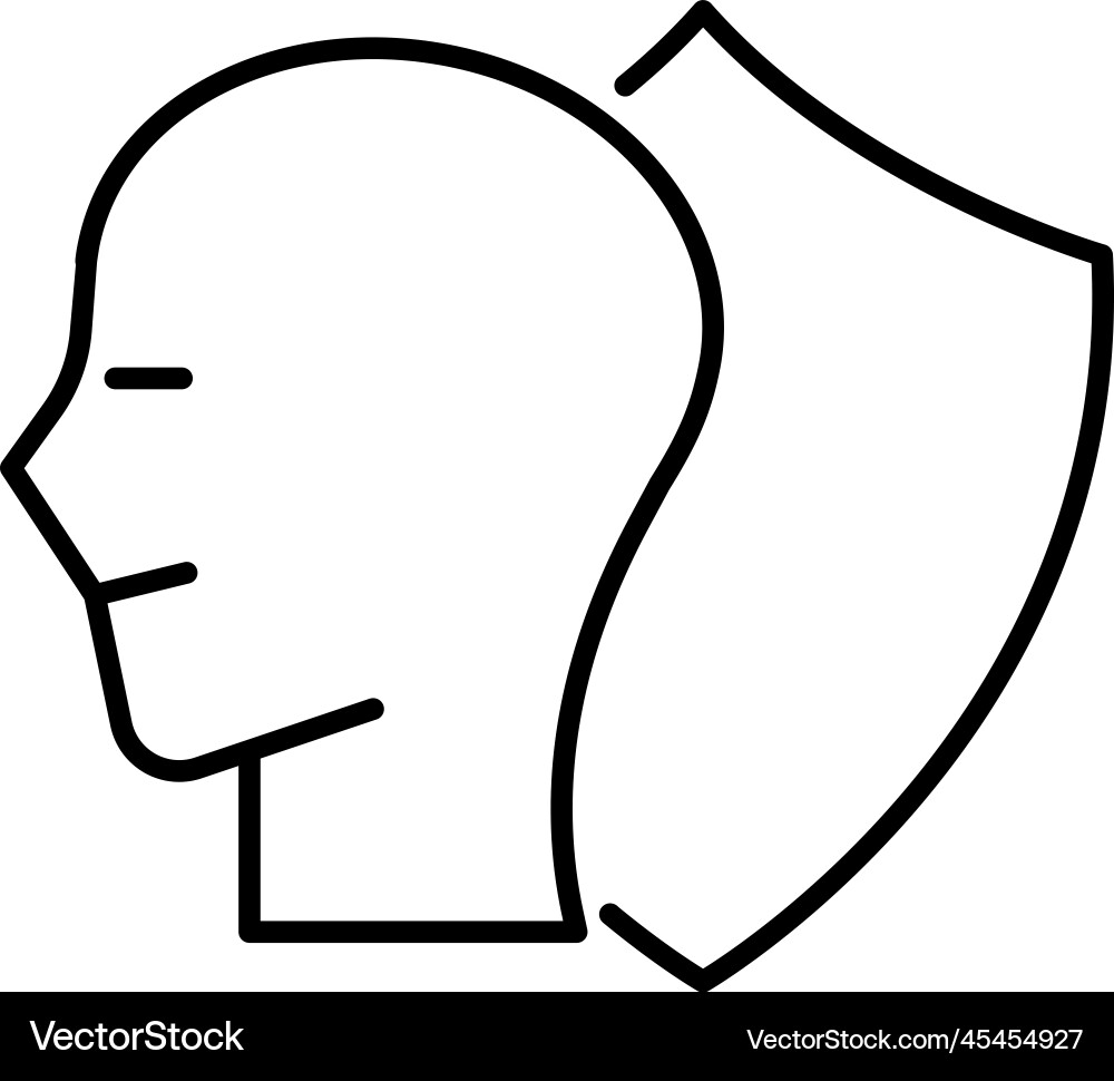 Ai artificial computer icon Vector Image
