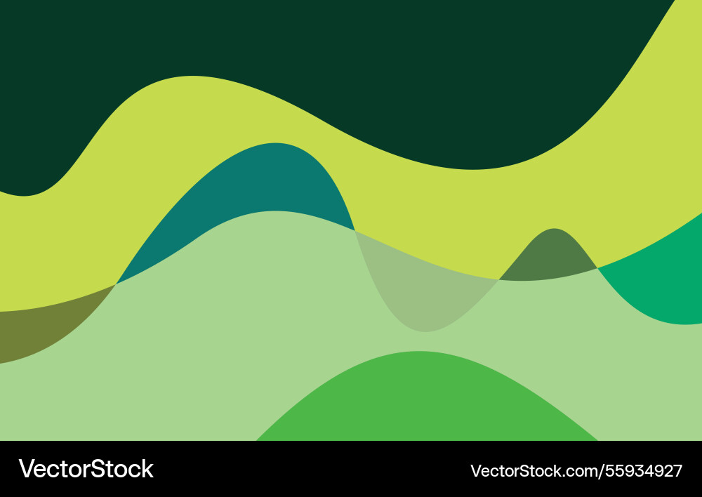 Fluid wave colorful abstract background dynamic Vector Image