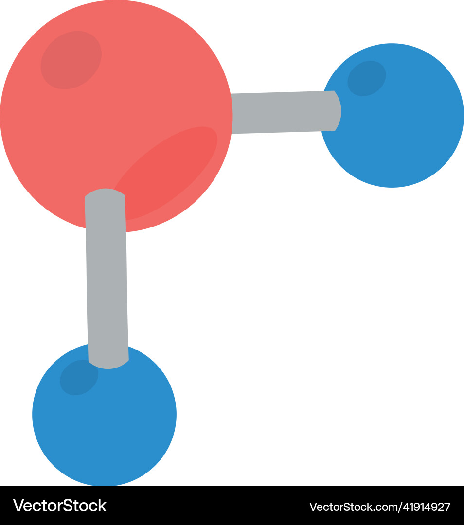 Molecule science structure Vector Image
