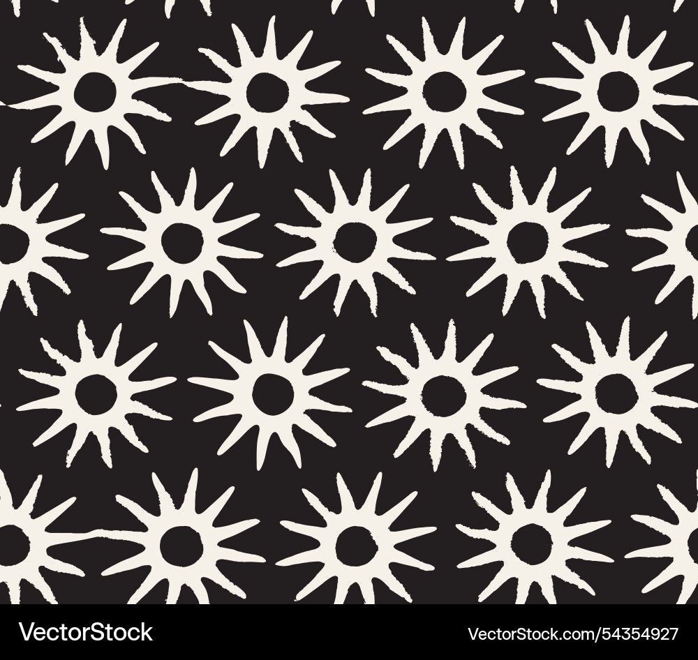 Seamless pattern repeating geometric elements Vector Image