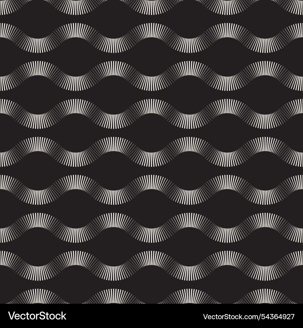 Seamless pattern repeating geometric elements vector image