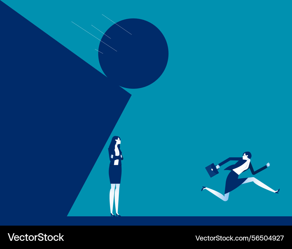 Use terrain to avoid falling ball vulnerabilities Vector Image