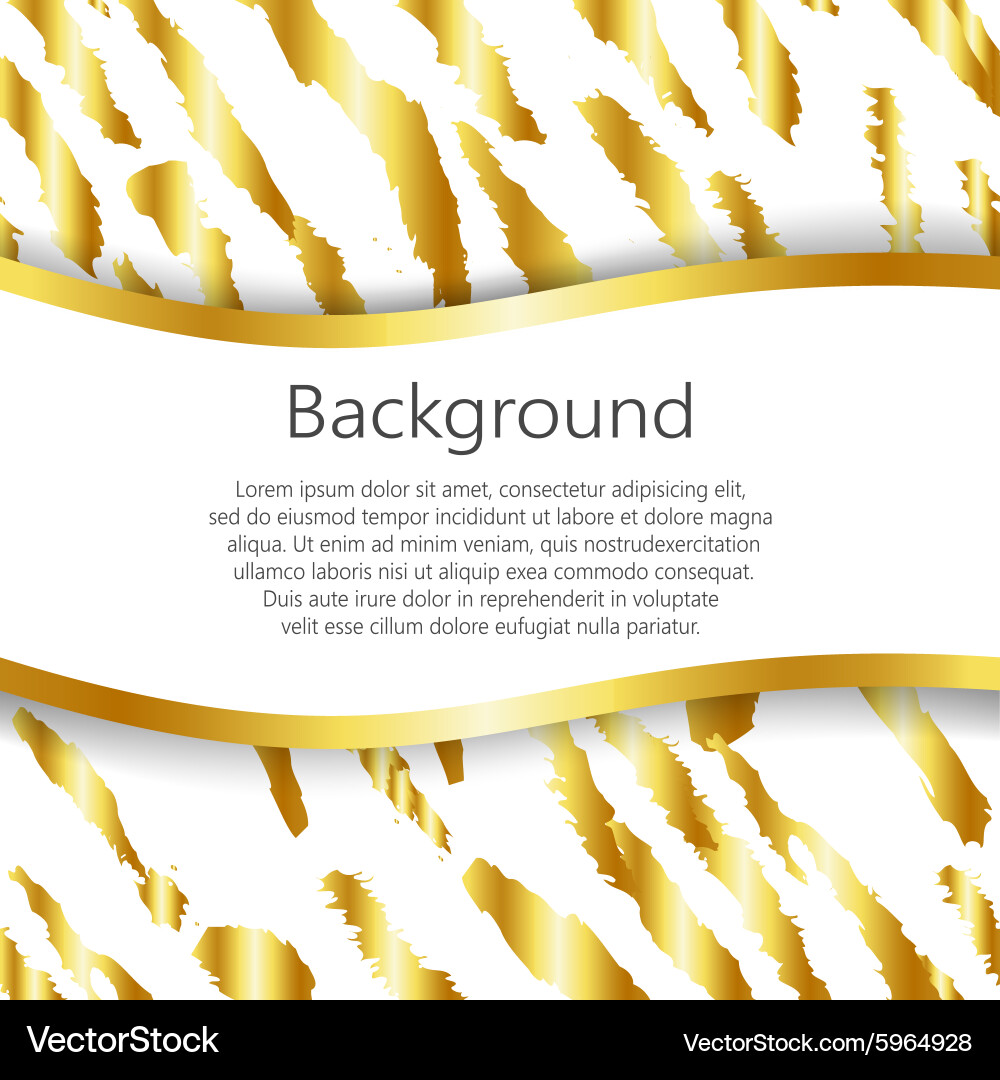Abstract background with tiger print design vector image