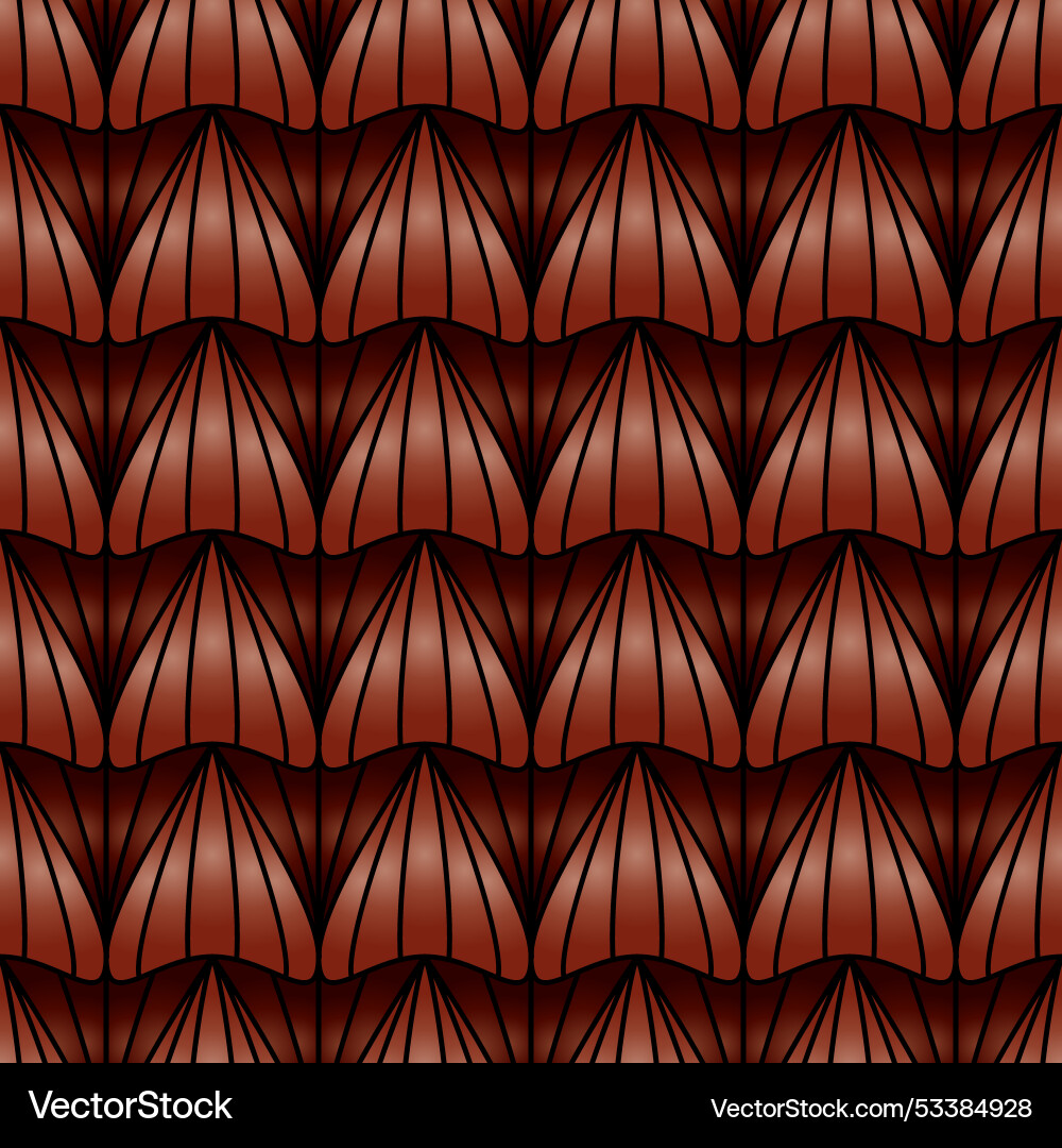 Seamless pattern of abstract shapes template Vector Image