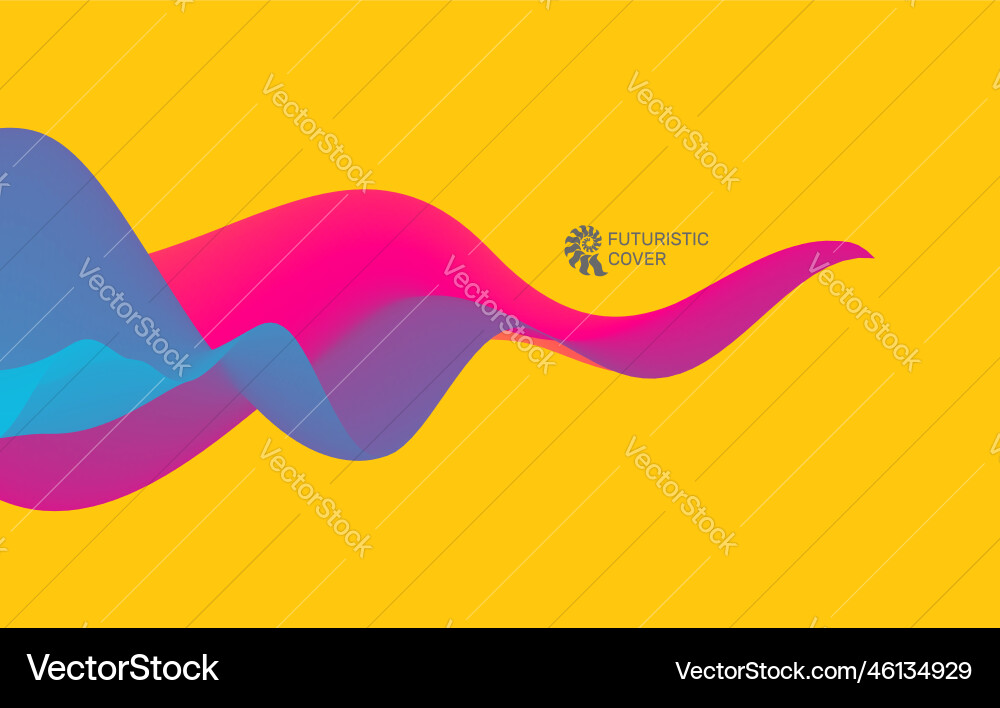 Abstract background with waves dynamic effect Abstract background with waves dynamic effect vector image