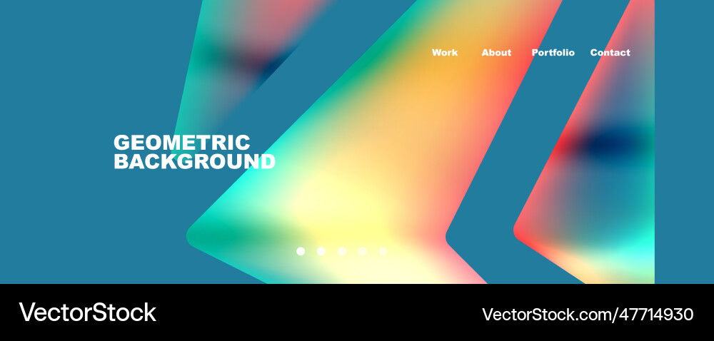 Bright colorful triangular shapes abstract Bright colorful triangular shapes abstract vector image