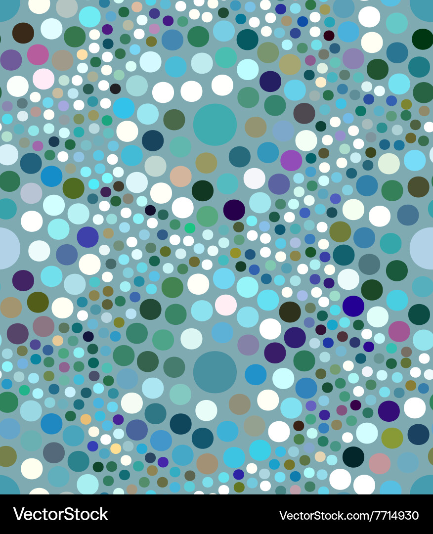 Colorful pattern of circles different color Vector Image