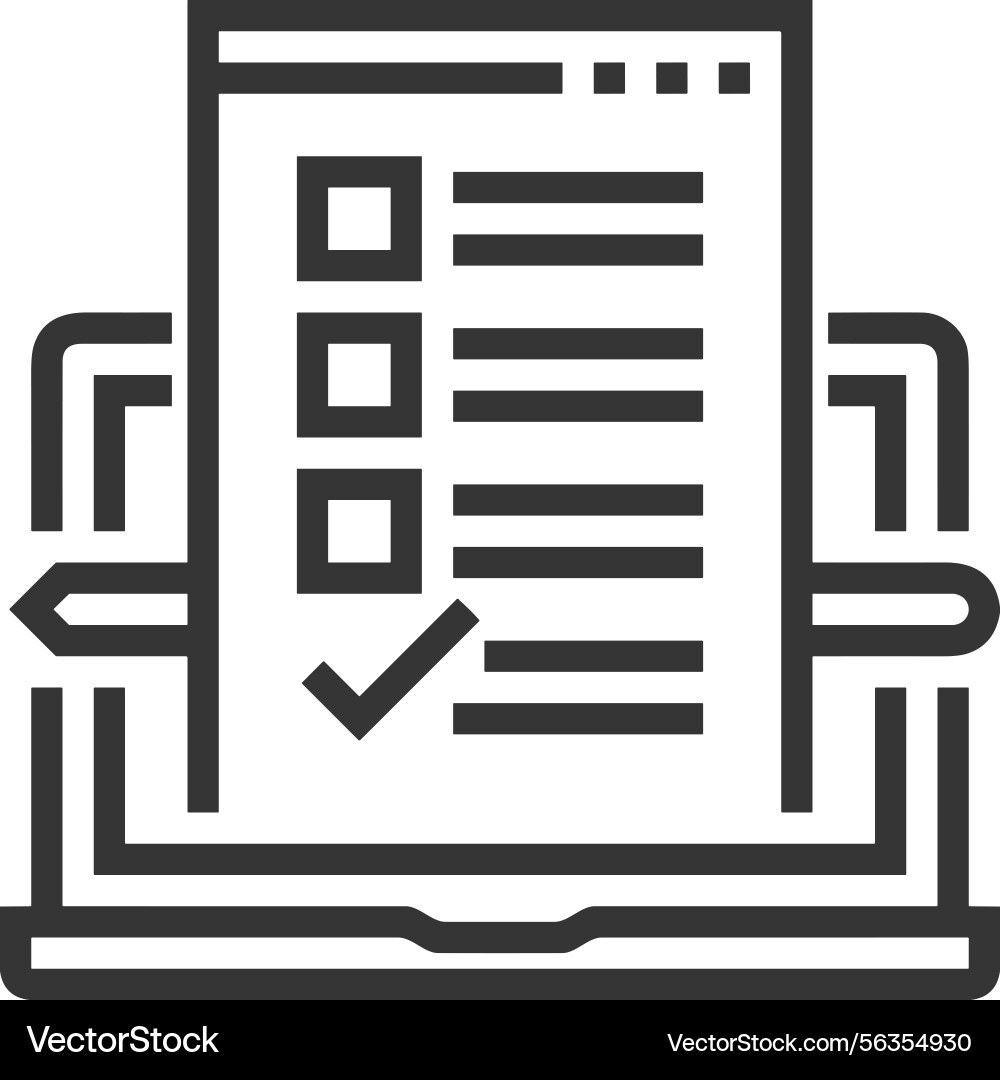Computer icon symbol image Vector Image