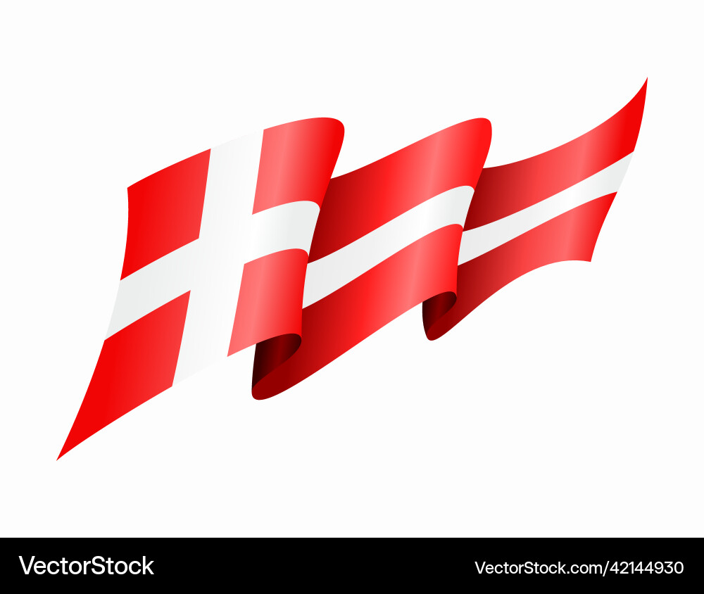 Dänische Flagge wavy abstrakter Hintergrund Dänische Flagge wavy abstrakter Hintergrund vektorbild