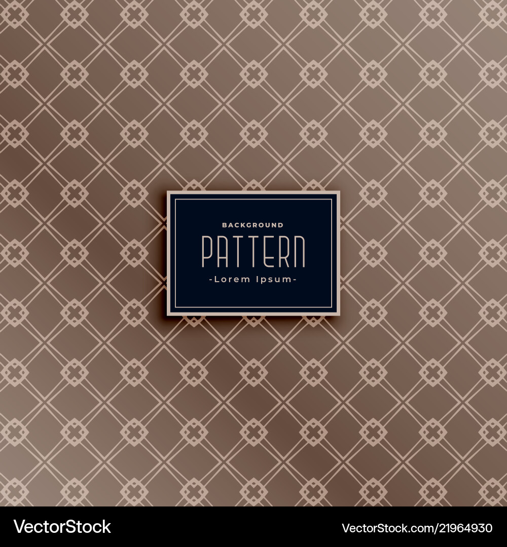 Elegant cross lines abstract pattern vector image
