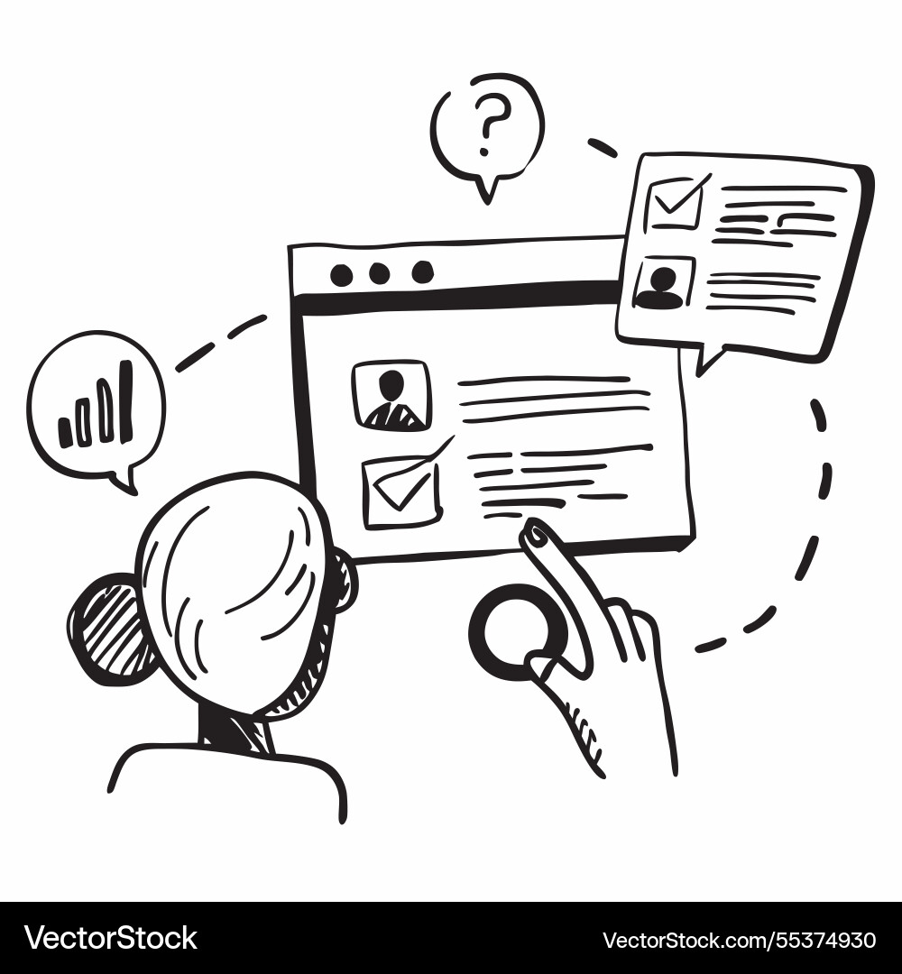 It support with faq overlay concept It support with faq overlay concept vector image