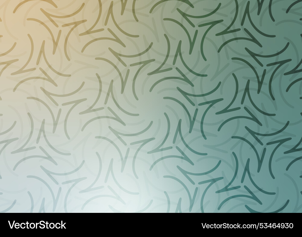 Pattern gradient green soft line presentation Pattern gradient green soft line presentation vector image