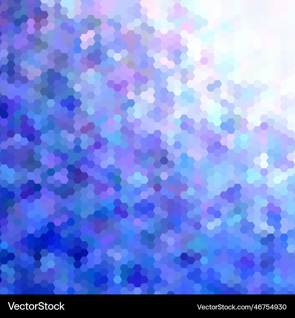 Retro triangle polygon background Vector Image