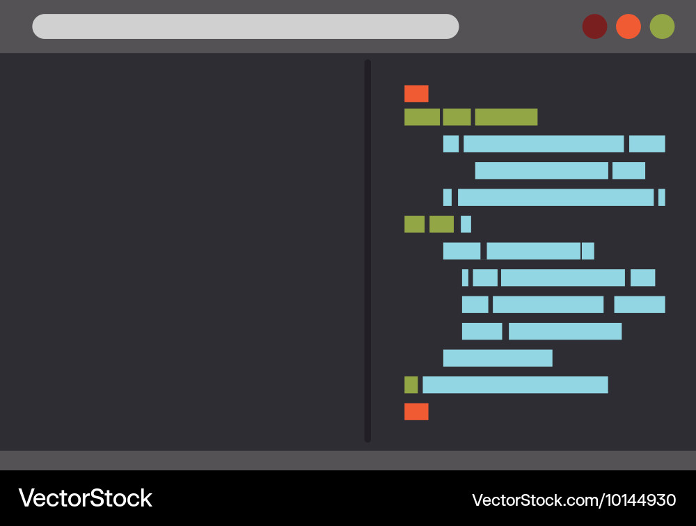 Website code technology internet icon Vector Image