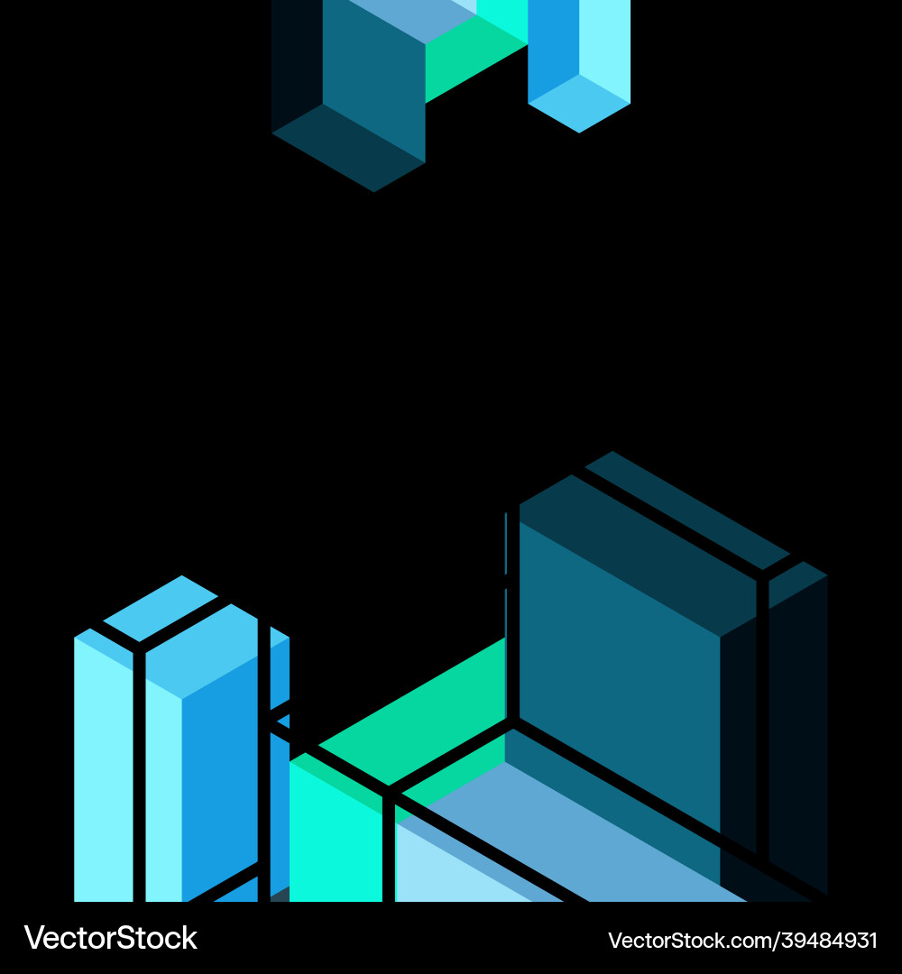Abstract background 3d cubes cubic elements Abstract background 3d cubes cubic elements vector image