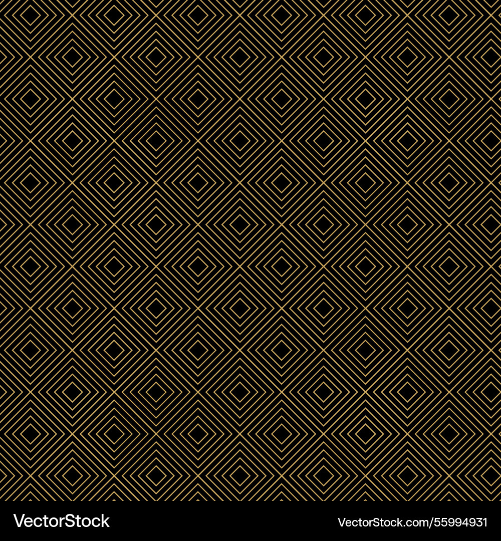 Abstract geometric pattern with squares crosses Vector Image
