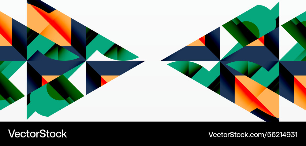 Abstract geometric patterns dominate image shapes Abstract geometric patterns dominate image shapes vector image