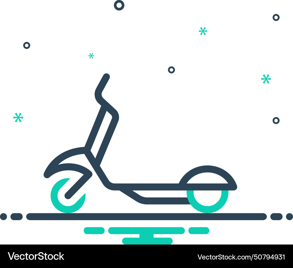 Kick scooter Royalty Free Vector Image - VectorStock