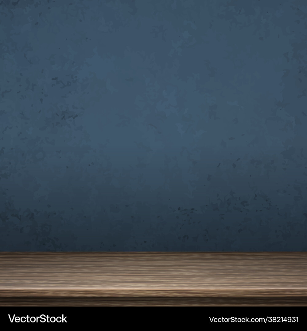 Large table top made solid dark wood blue Large table top made solid dark wood blue Vector Image