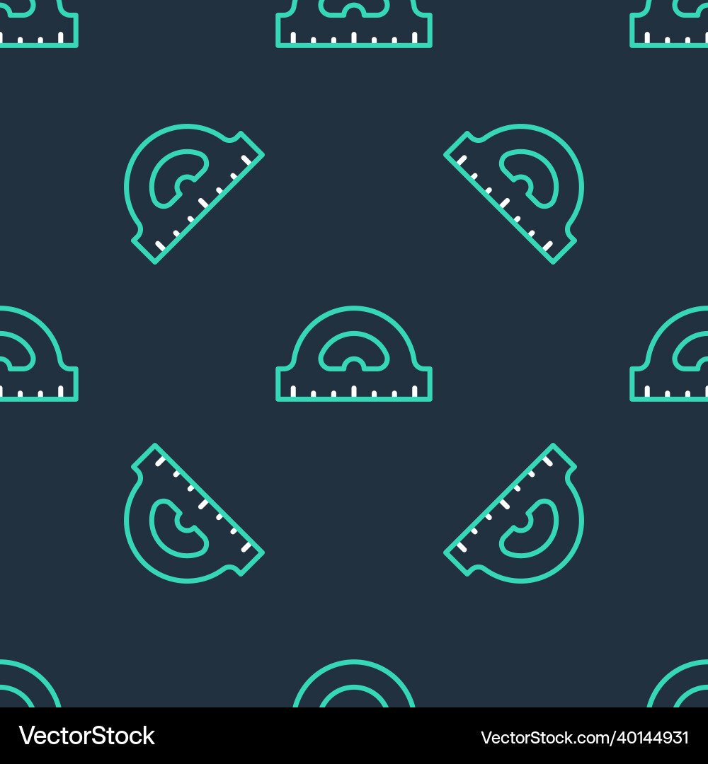 Line protractor grid for measuring degrees icon Line protractor grid for measuring degrees icon vector image