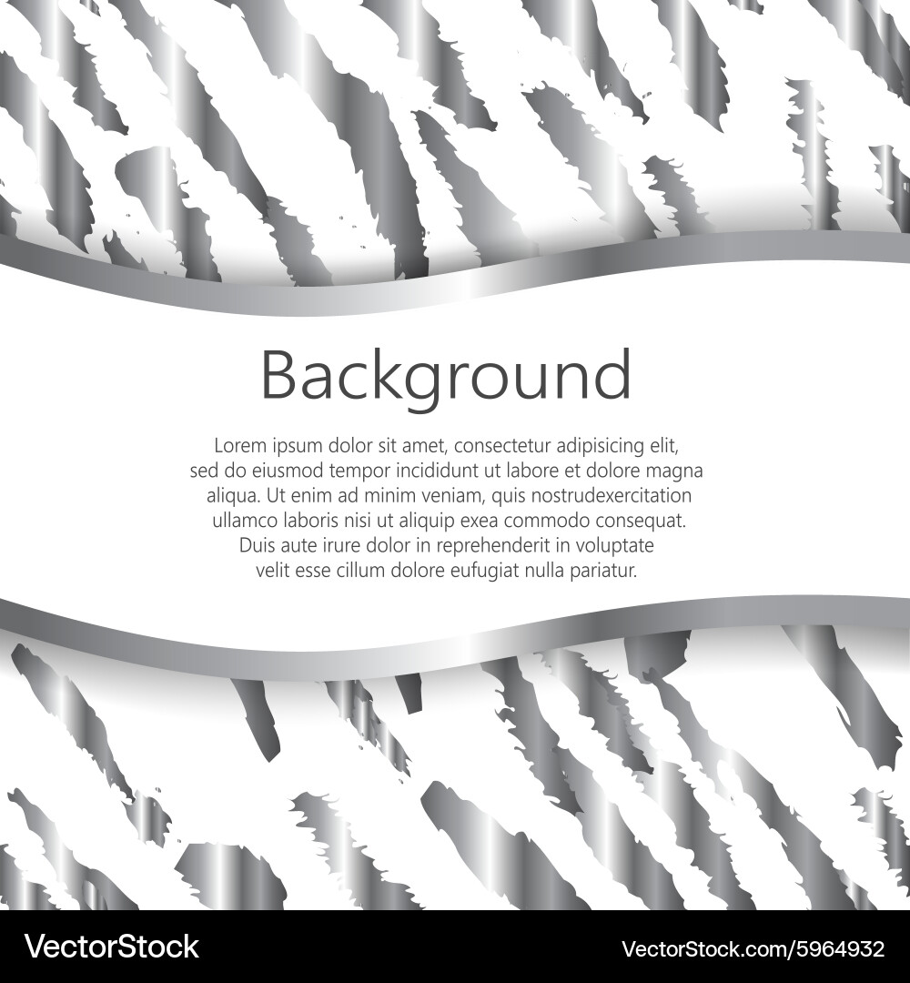 Abstract background with tiger print design vector image