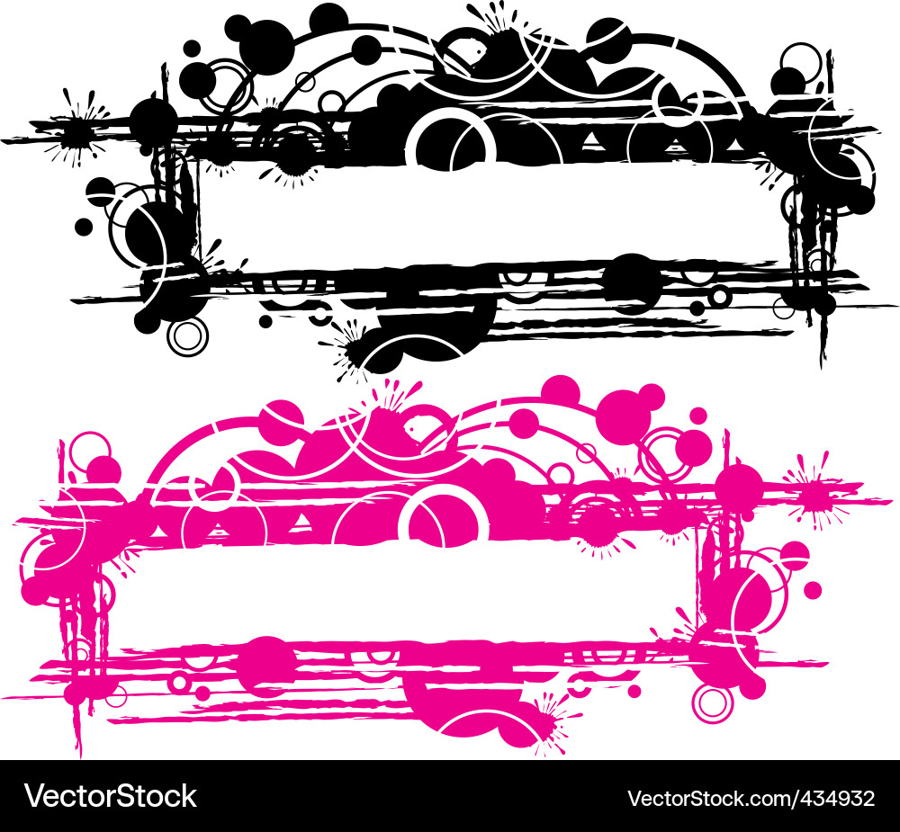 Frames Vector Image
