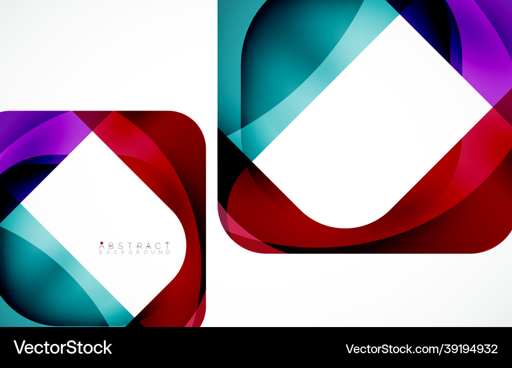 Minimal background abstract square shape Minimal background abstract square shape vector image