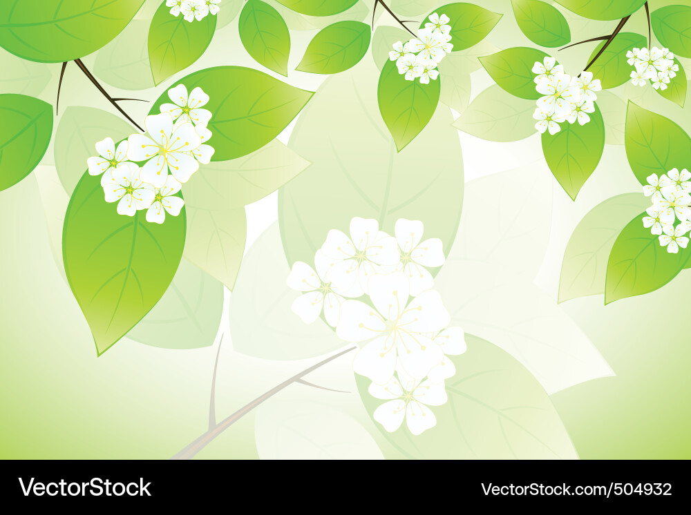 Nature background Vector Image
