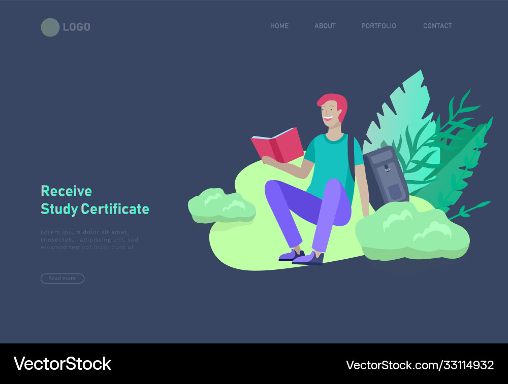 Set web page design templates with relaxed Set web page design templates with relaxed Vector Image