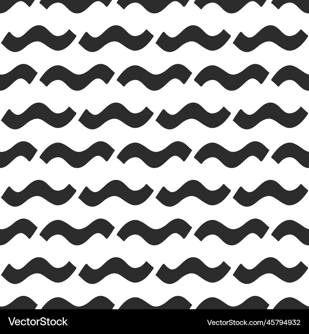 Simple and clean seamless pattern with geometric vector image