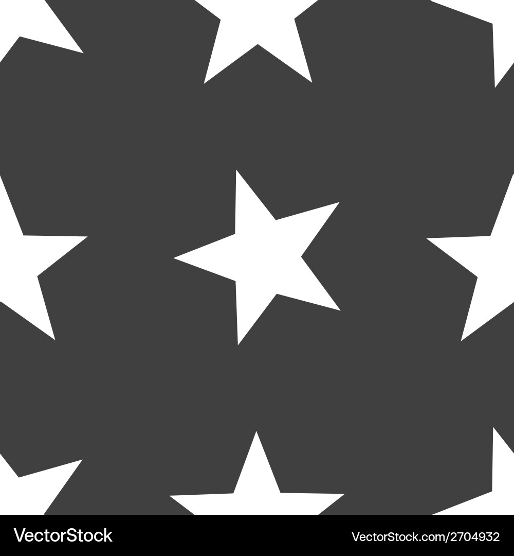 Star web icon flat design seamless gray pattern vector image