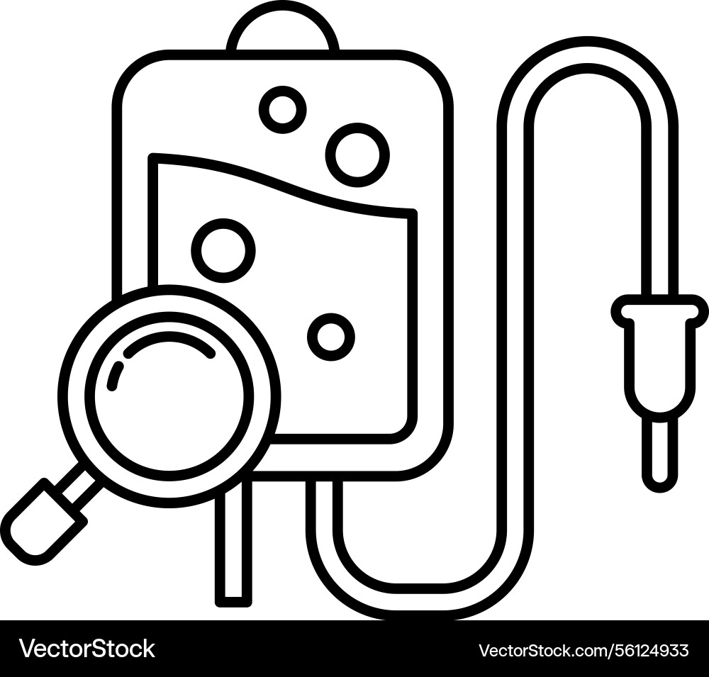 Container with a handle is shown with a Royalty Free Vector