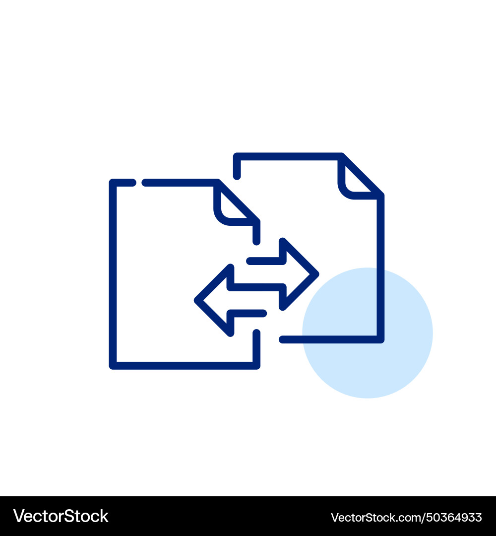 File synchronization pixel perfect editable File synchronization pixel perfect editable vector image