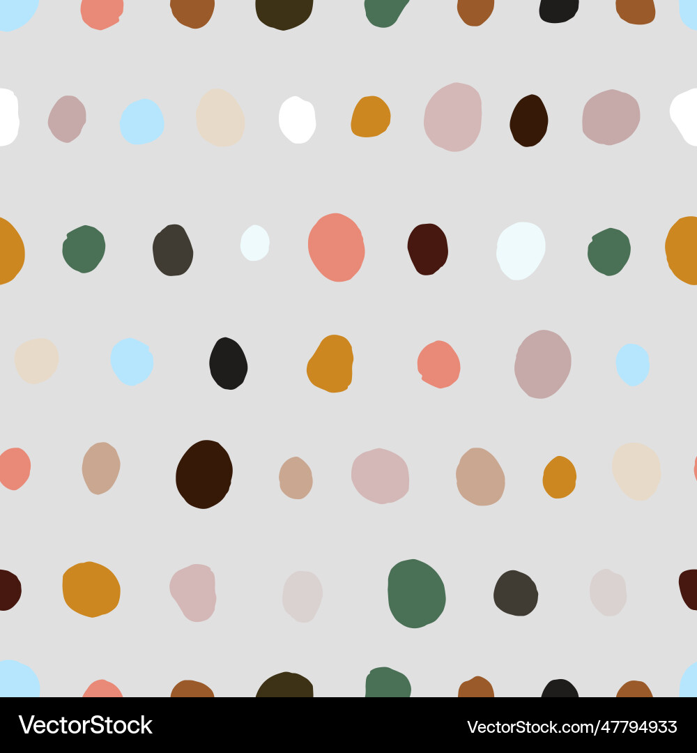 Seamless polka dots pattern abstract background Seamless polka dots pattern abstract background vector image
