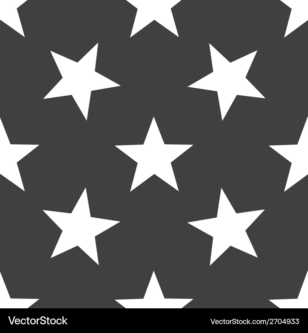 Star web icon flat design seamless gray pattern Vector Image