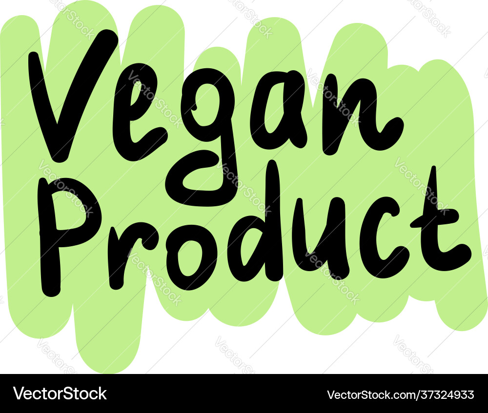 Vegan logo icon Vegan logo icon vector image