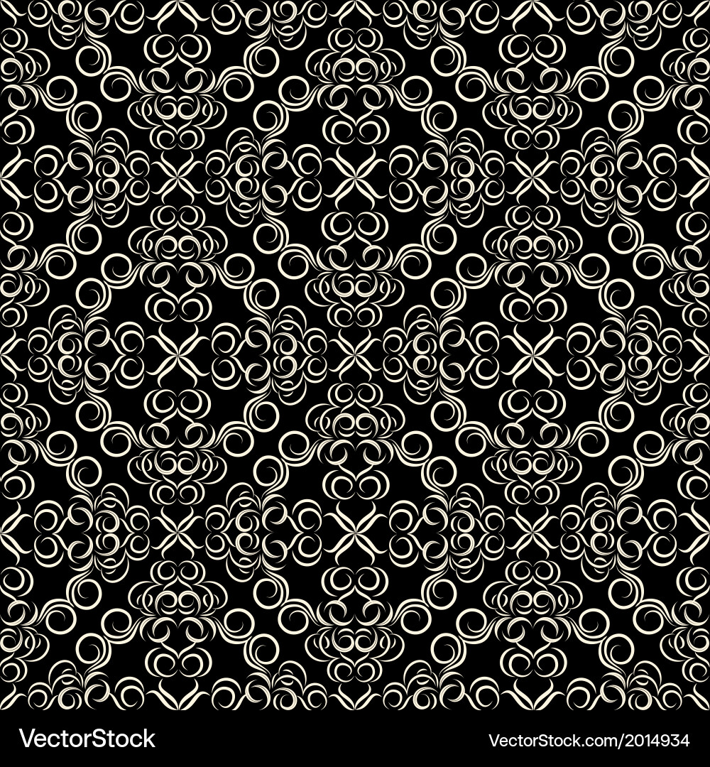 Damask pattern Vector Image