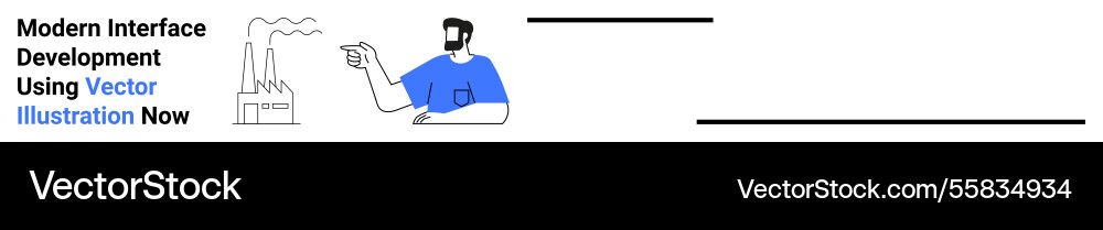 Developer creating digital interfaces Vector Image